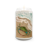 Coastal Crab Scented Candle - 13.75oz, Ocean-Inspired Home Décor