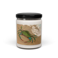 Coastal Crab Scented Soy Candle - 9oz Beach Inspired Decor
